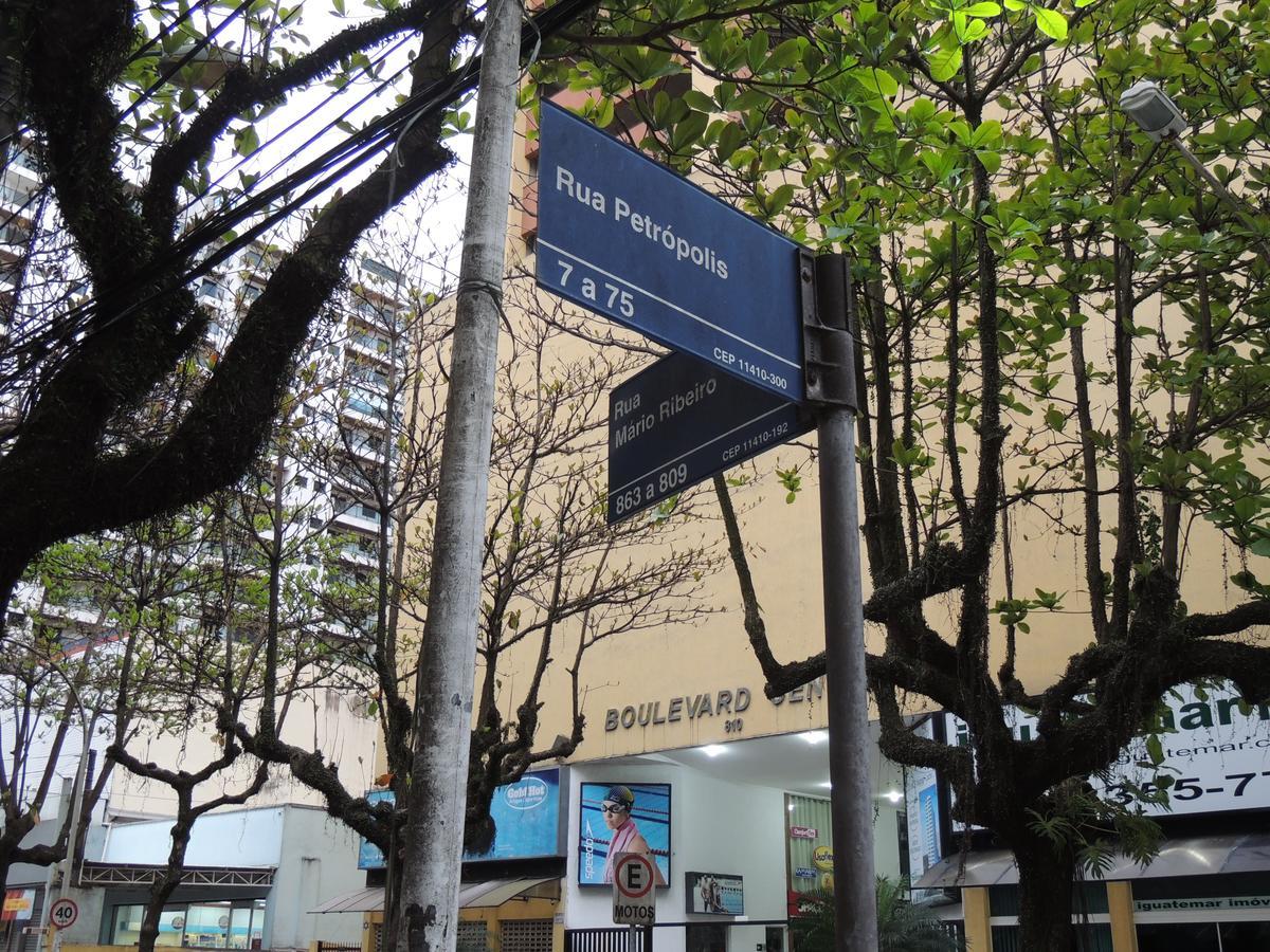 Flat Pitangueiras Boulevard Center Guarujá Dış mekan fotoğraf